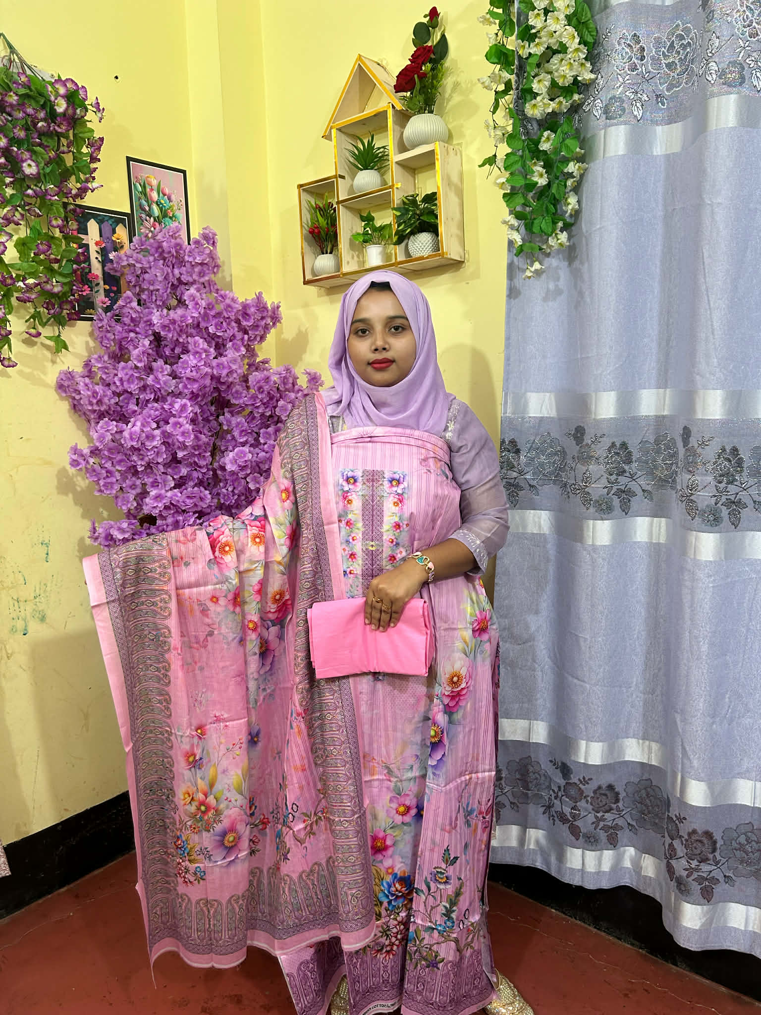 🌸 জমজম সুইস কটন থ্রি পিস – আরাম, স্টাইল ও এলিগেন্সের পারফেক্ট কম্বিনেশন 🌸